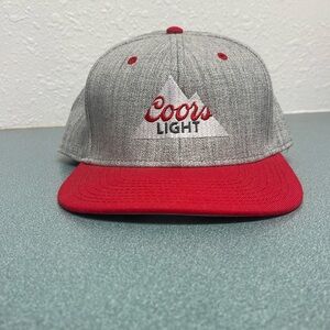 OTTO COORS LIGHT ❗️FLAT BRIM HAT / CAP SnapBack OSFM